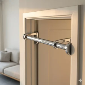 Sturdy no screw pull up bar