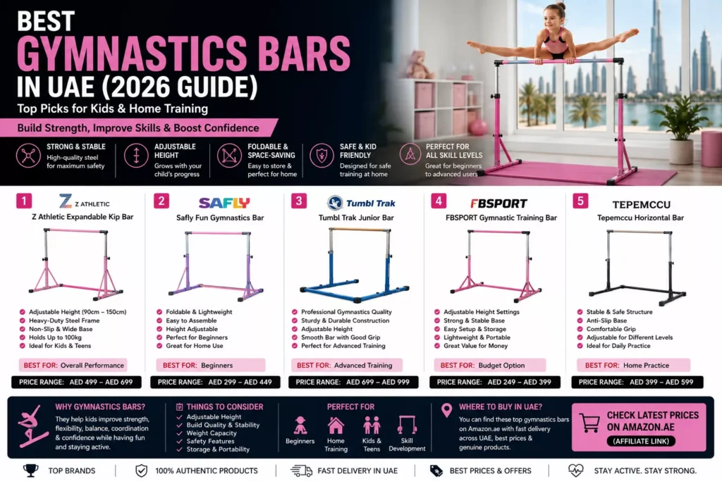 best gymnastics bars in UAE
