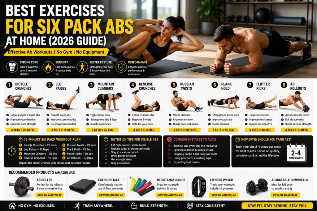 best exercises for six pack abs