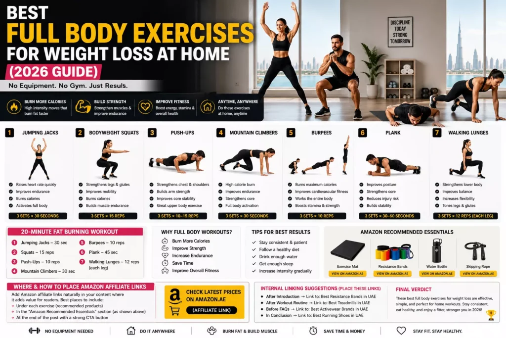 best full body exercises for weight loss