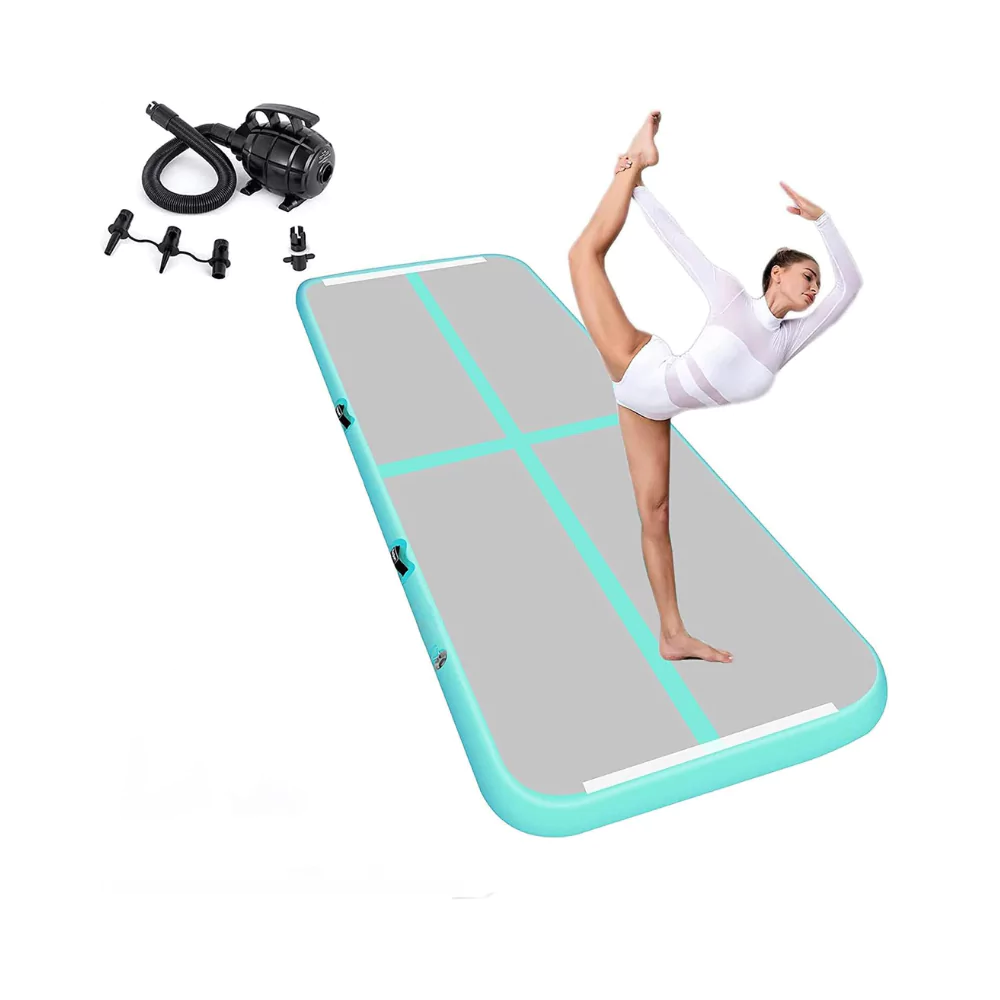 inflatable air gymnastics mat